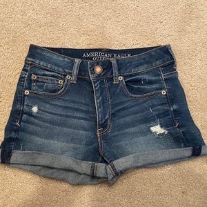 Dark wash Shorts